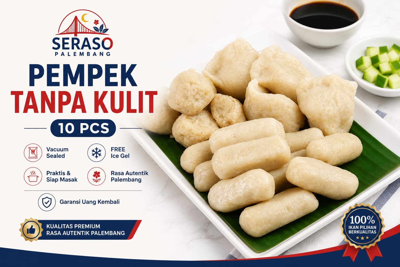 Paket Pempek Tanpa Kulit